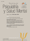 Revista De Psiquiatria Y Salud Mental