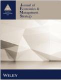 Journal Of Economics & Management Strategy