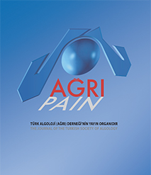 Agri-the Journal Of The Turkish Society Of Algology