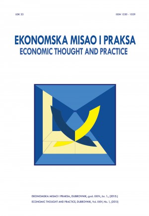 Ekonomska Misao I Praksa-economic Thought And Practice