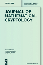 Journal Of Mathematical Cryptology