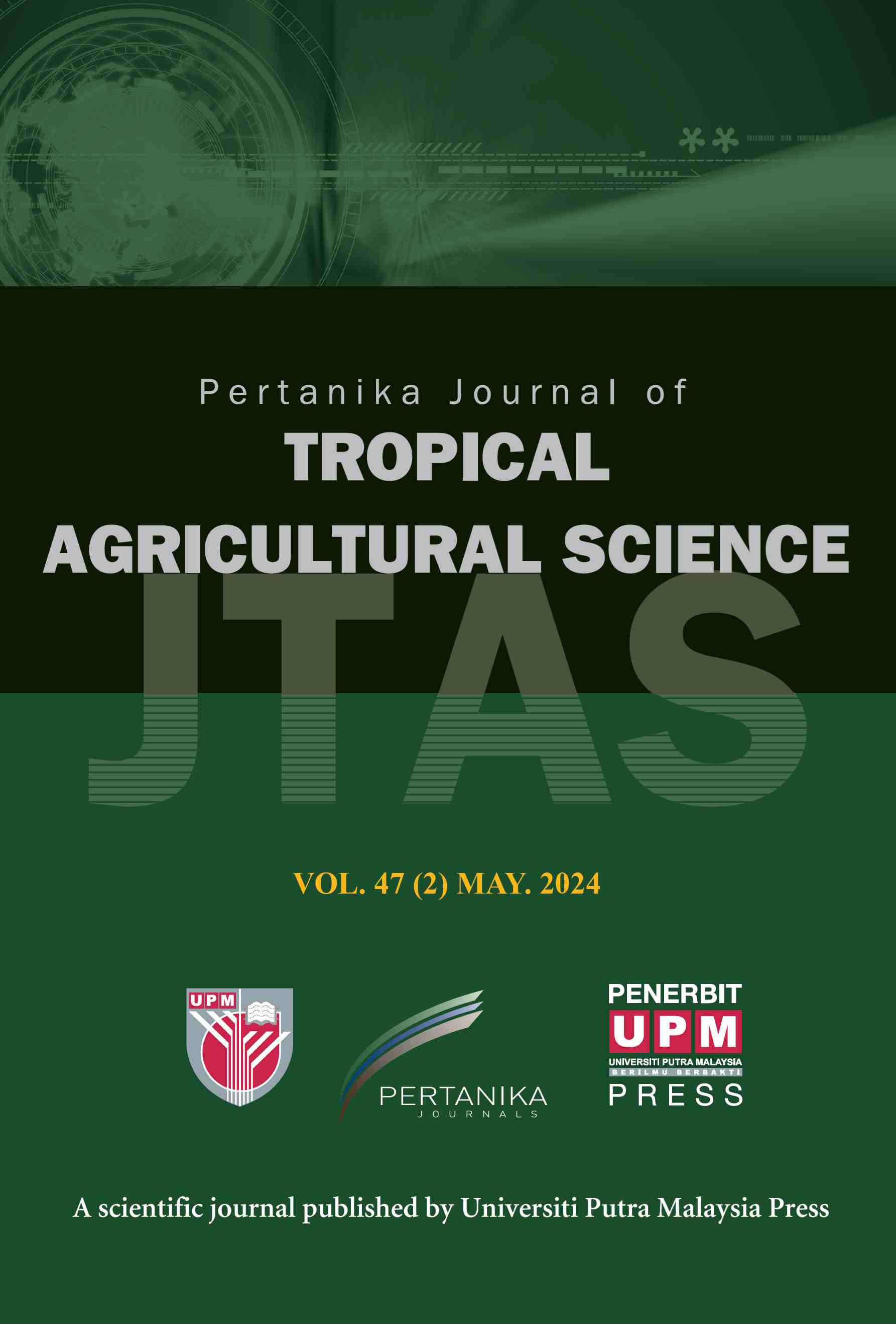 Pertanika Journal Of Tropical Agricultural Science