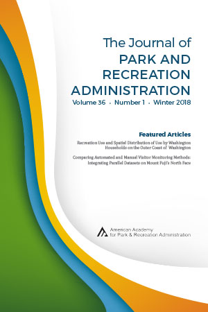 Journal Of Park And Recreation Administration