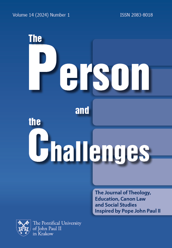 Person And The Challenges-the Journal Of Theology Education Canon Law And Social