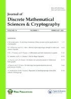 Journal Of Discrete Mathematical Sciences & Cryptography