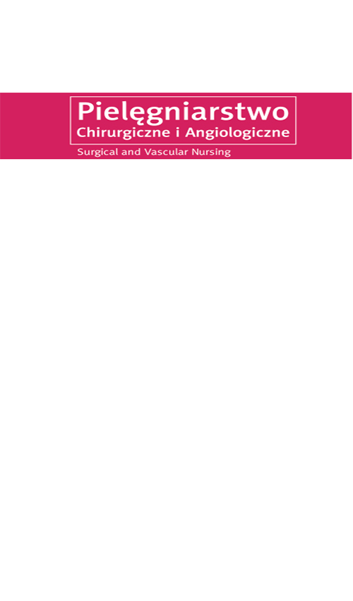 Pielegniarstwo Chirurgiczne I Angiologiczne-surgical And Vascular Nursing