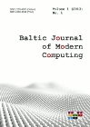 Baltic Journal Of Modern Computing