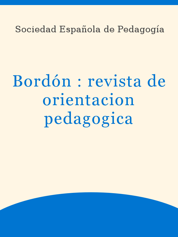 Bordon-revista De Pedagogia