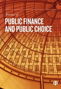 Journal Of Public Finance And Public Choice