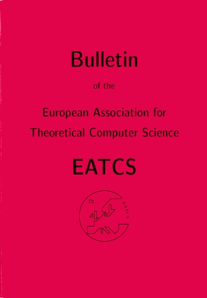 Bulletin Of The European Association For Theoretical Computer Science