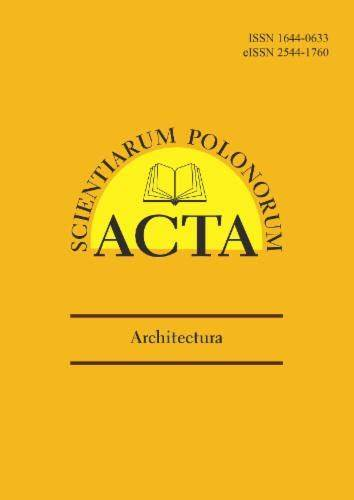 Acta Scientiarum Polonorum-formatio Circumiectus